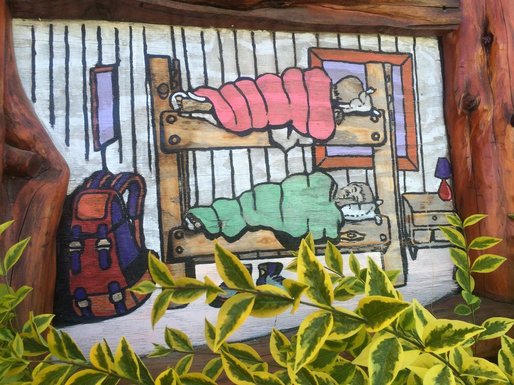 سان كارلوس دي باريلوتشي Wood House Hostel المظهر الخارجي الصورة